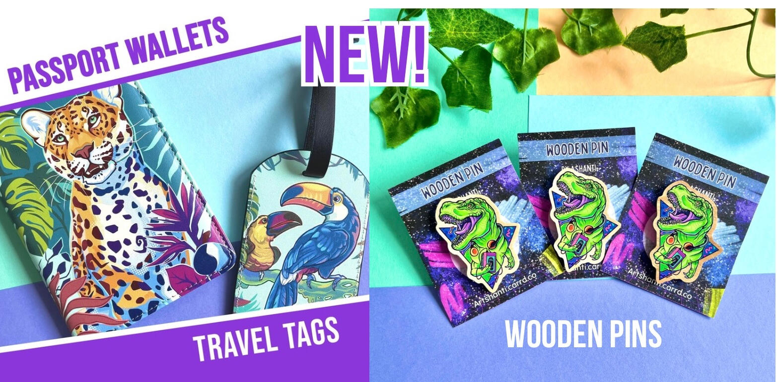 Passport Cases | Wooden Pins